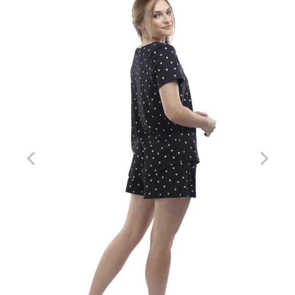 New Maxi Cozy Women's Summer/ Shorty Polka Dot Pajamas Size Small - Picture 5 of 6